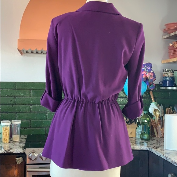 Alice + Olivia jacket with shoulder pads - Picture 2 of 3